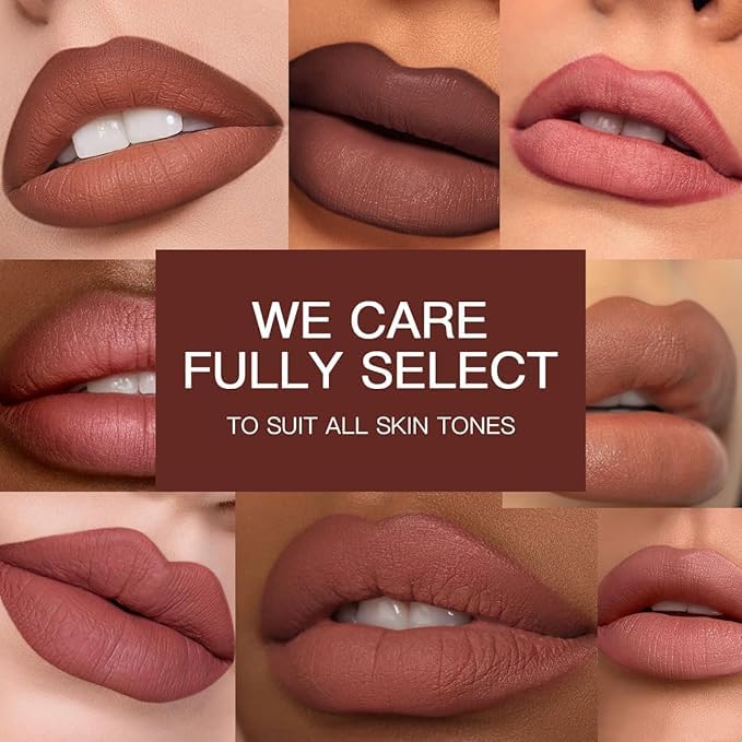 USHAS Lipstick and Lip Liner Combo Set 2 in 1 Waterproof Matte Lipstick pen for Women Lip liner Set Long Lasting with Makeup Set (Y18, Pack of 1)