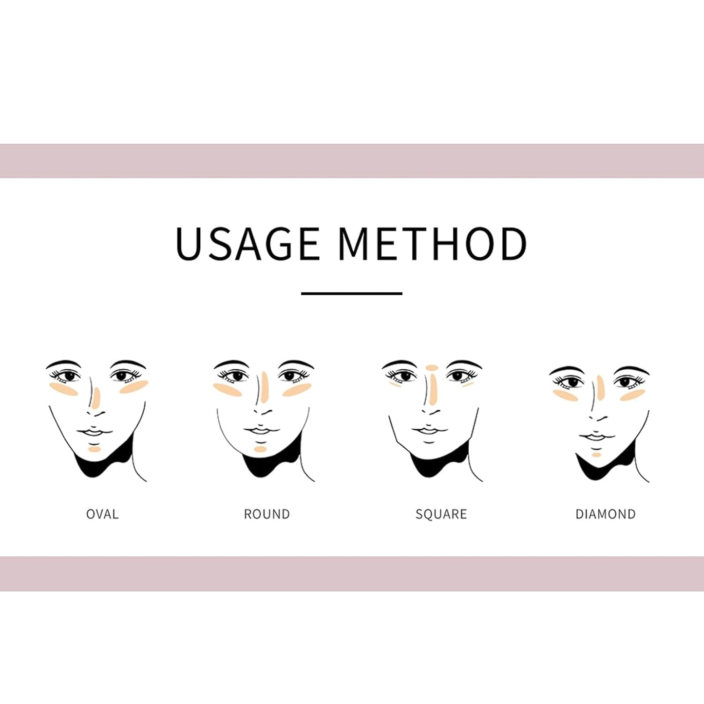 Face Highlighter Luminizers Highlighter powder Translucent Setting Powder High Definition Powder for All Skin Types and Skin Tones(N01)