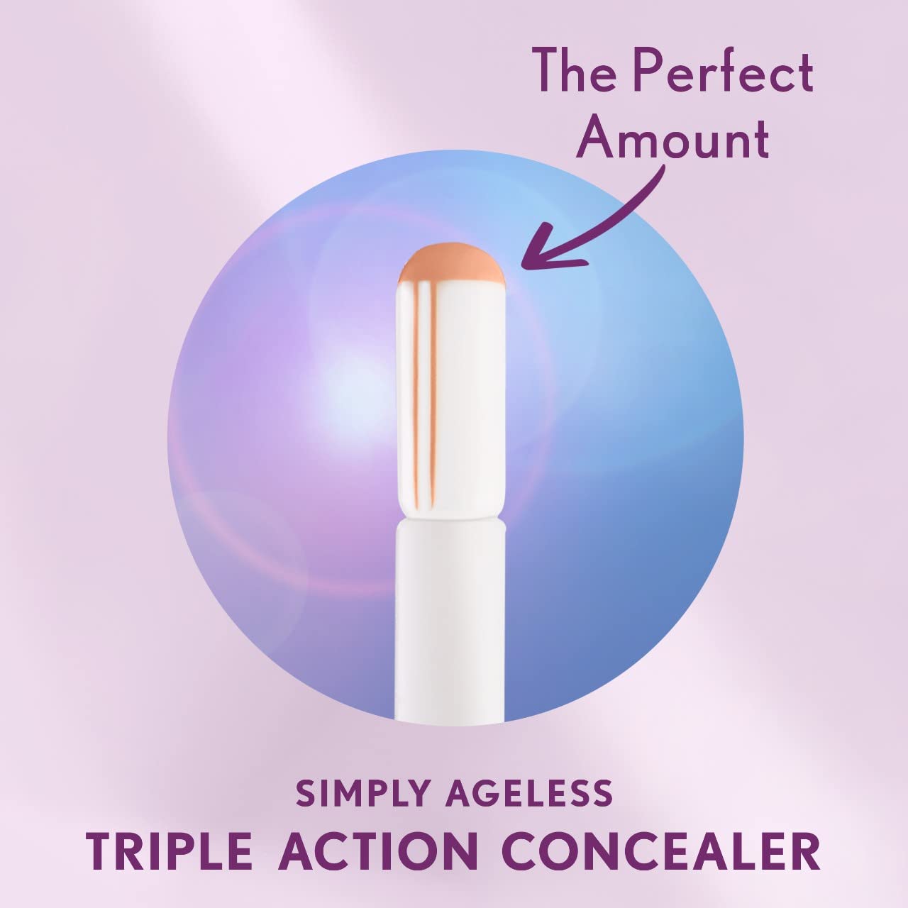 COVERGIRL Simply Ageless Triple Action Concealer, Soft Sable, Shelf Pack of 2