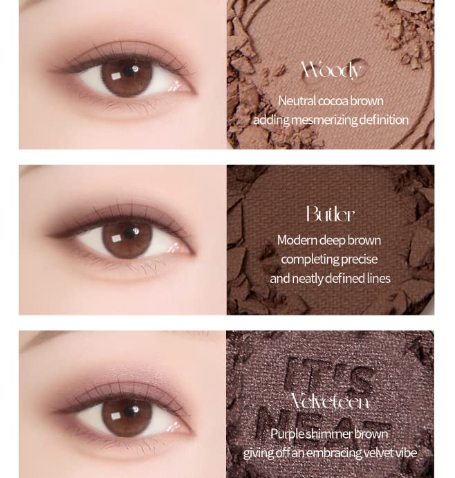HOLIKA HOLIKA MY FAVE MOOD EYE PALETTE (06 BUTTON UP)