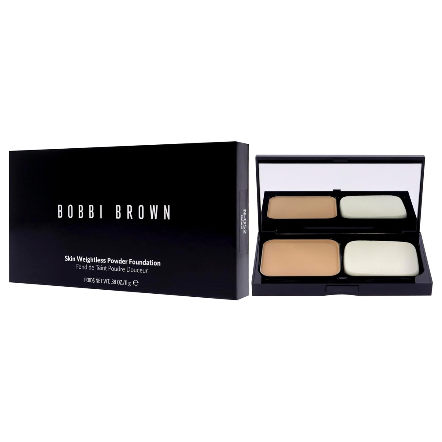 Bobbi Brown Skin Weightless Powder Foundation - N-052 Natural for Women - 0.38 oz Foundation