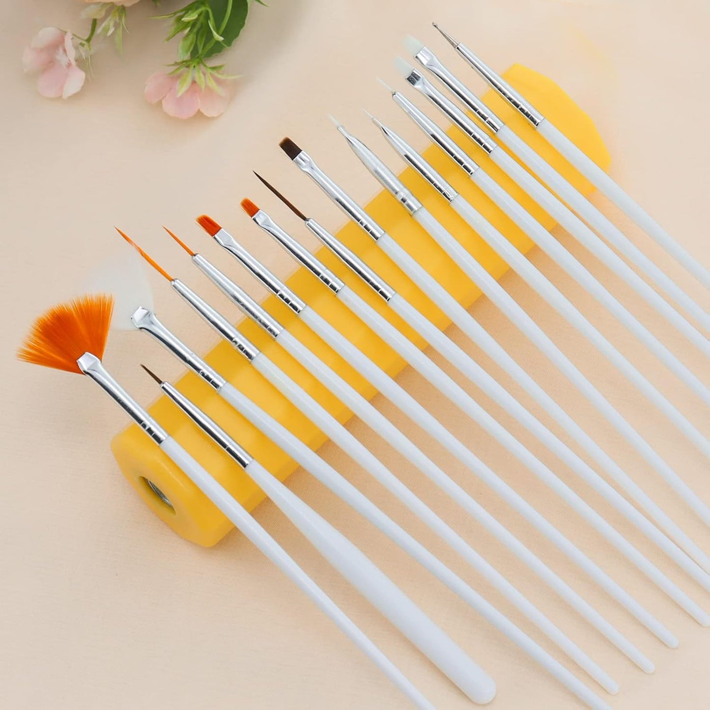 Nail Art Mixing Palette Resin Plate Tray for Mixed Paint Drawing Color Display(Green)