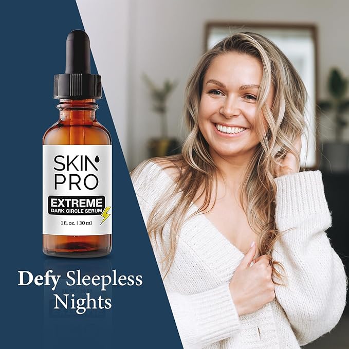 Extreme Dark Circle Serum - Under Eye Treatment for Dark Circles, Puffiness, Wrinkles & Fine Lines - Revitalizing, Anti-Aging & Eye Depuffer Serum for Eye Skin Care l 30 ml