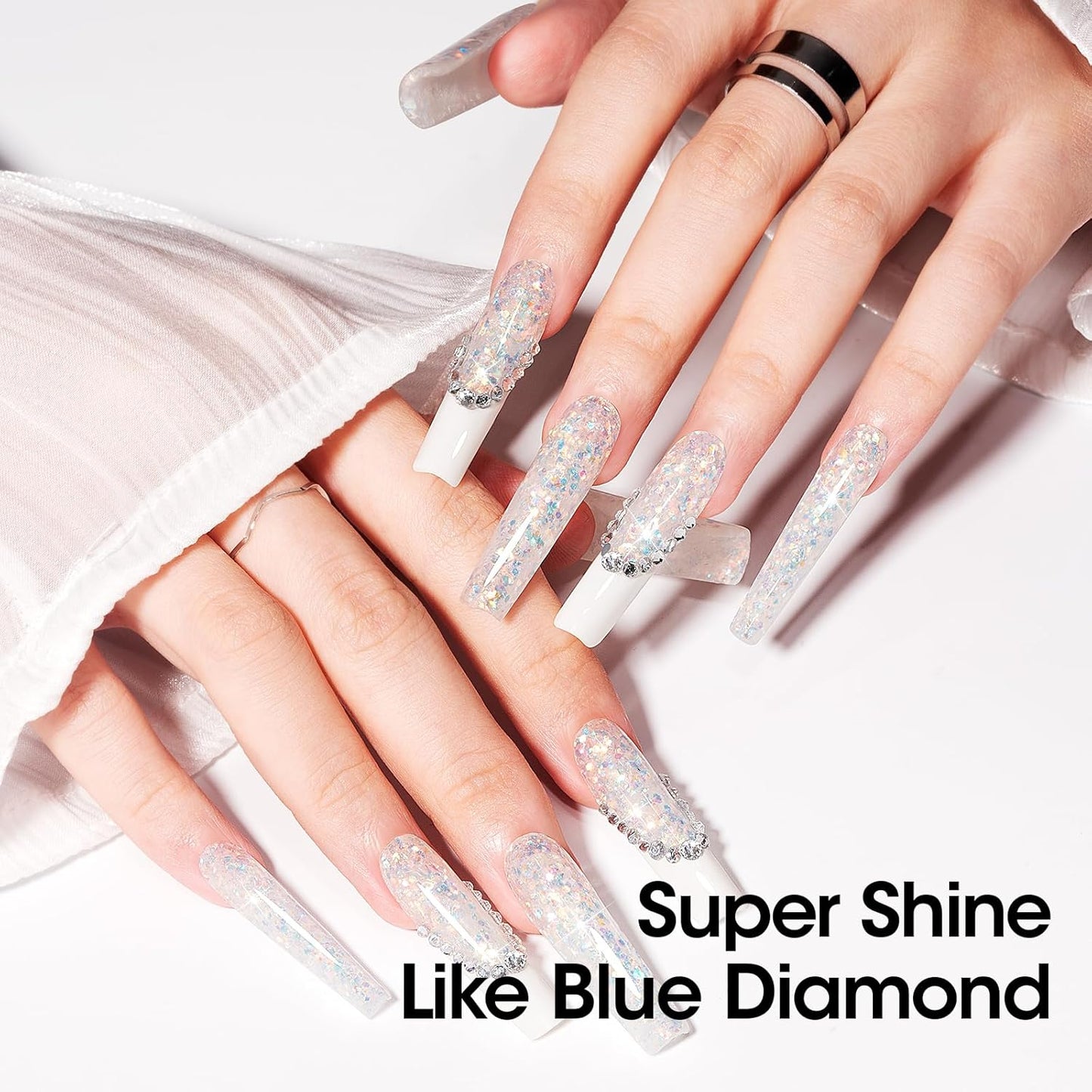 GELLEN 20ml Gel Top Coat, High Gloss Shiny Top Coat Nail Polish, Long Lasting Soak Off UV Light Needed Clear Nail Gel, Home Salon Manicure Gift for DIY Nail Art