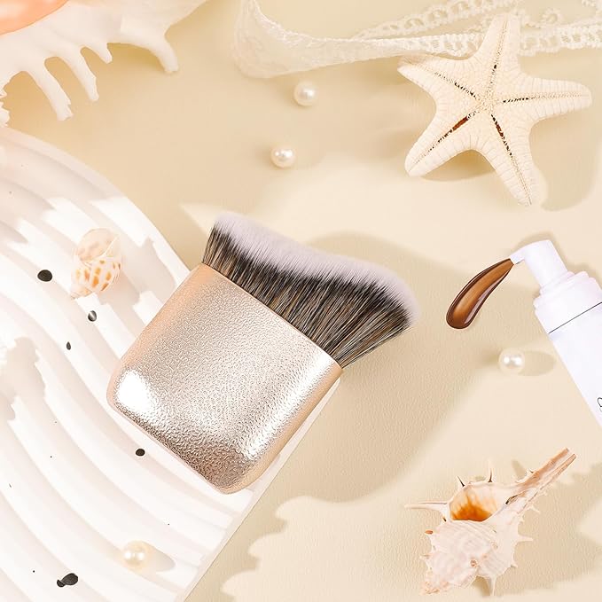 docolor Self Tanner Brush Body Makeup Brush for Flawless Face and Body Makeup, Sunless Tanner Blending Brush Body Brush for Self Tanner, Bronzer, Foundation, Vegan & Cruelty Free