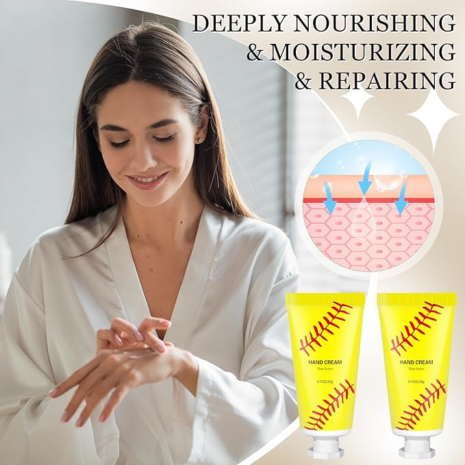 144 Pcs Softball Lip Balm Hand Cream Set Softball Accessories Softball Party Favors Including 36 Softball Lip Balm 36 Moisturizing Hand Cream 36 Bags 36 Softball Cards and Ropes for Kids Gifts