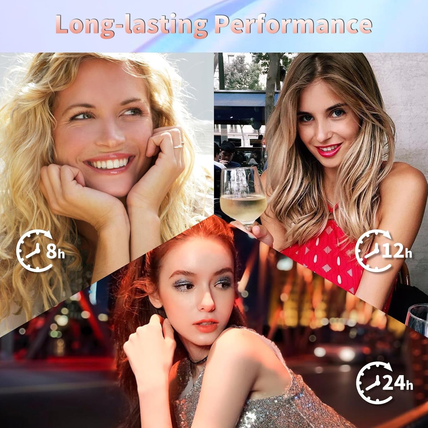 Color Nymph Teen Girls Makeup Kits, All In One Makeup kit For Girls Makeup For Teen Girls with Sequin Bag Packed Individually 9 Colors Eyeshadow Liquid Blush Lip gloss Mascara -Orange Green