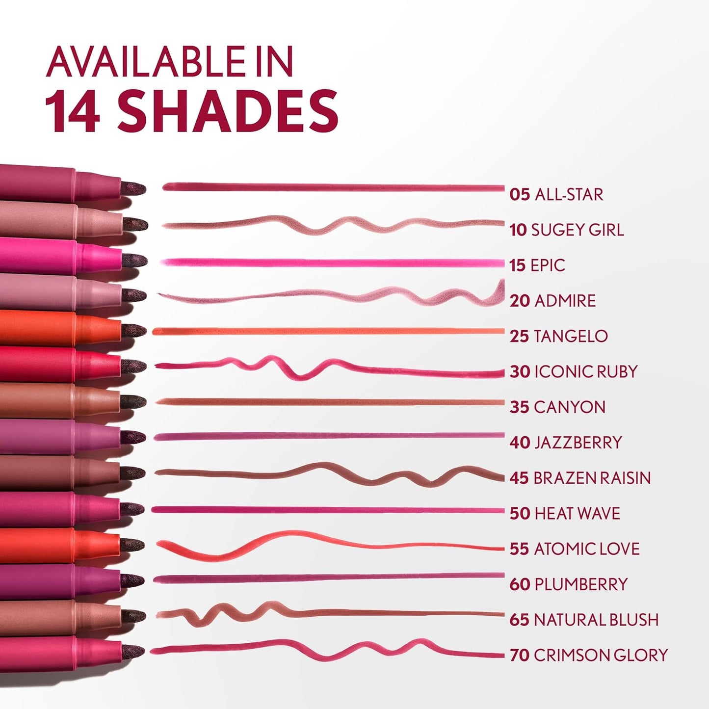 COVERGIRL Outlast, 15 Epic, Lipstain, Smooth Application, Precise Pen-Like Tip, Transfer-Proof, Satin Stained Finish, Vegan Formula, 0.06oz