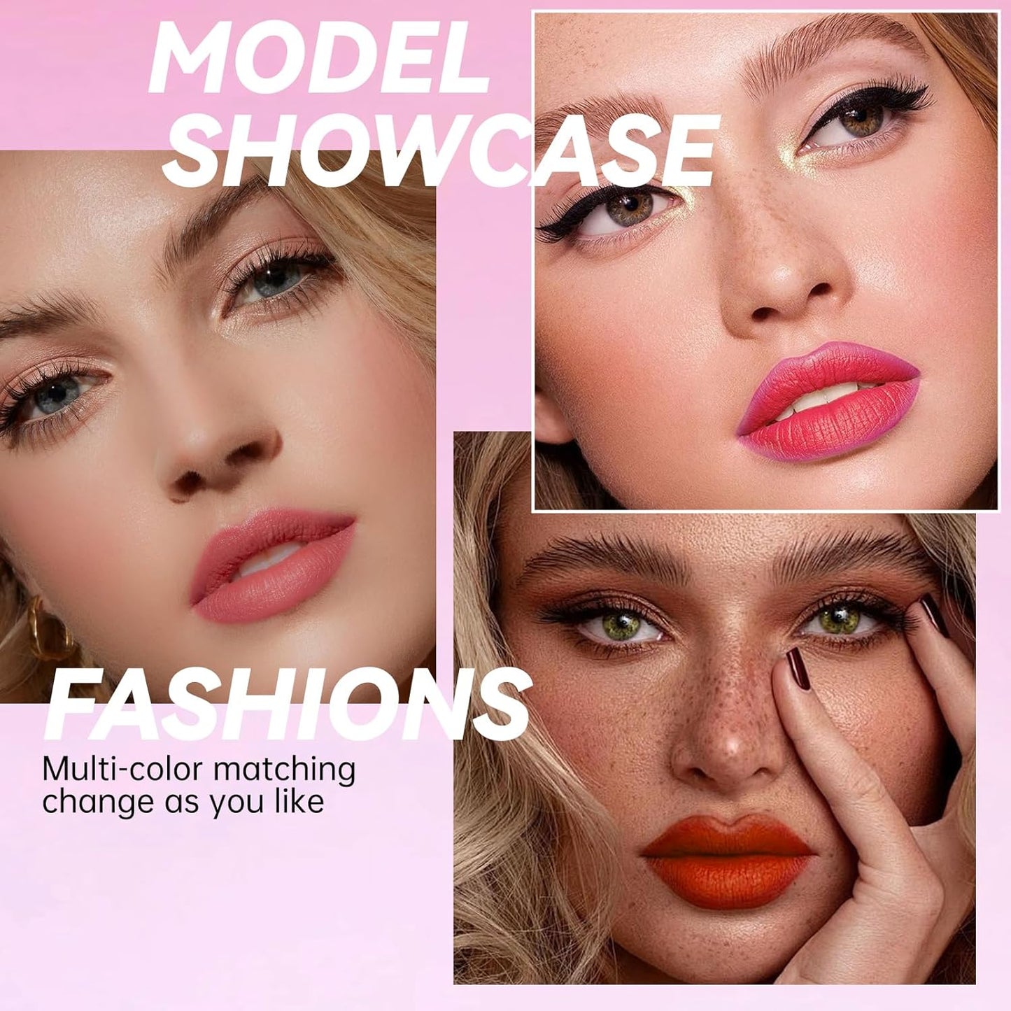 6Pcs Lip Liner Pencil Set Red Pink Purple Brown Double Head Two Colors Matte Finish Waterproof Longlasting High Pigmented Cream Lipstick Lip Colors Pencil Kit with Sharpener Lip Makeup