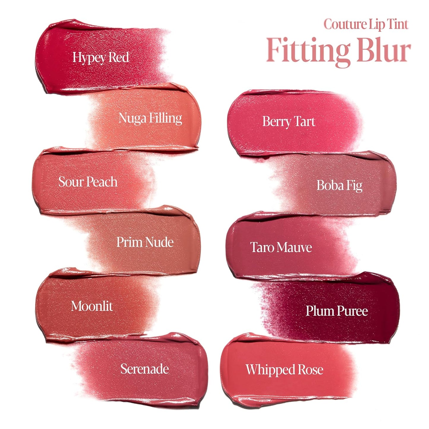 Espoir Couture Lip Tint Fitting Blur #6 Serenade 0.14oz | Soft and Creamy Color for Blurry Lip Look | Smudge-Proof Fixing Lip Stain | Lightweight and Comfortable Matte Finish