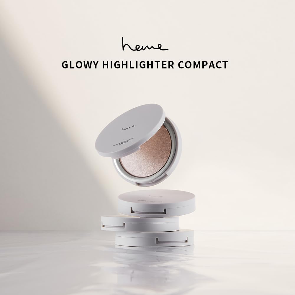 heme Glowy Highlighter Compact 5.5g (02 Honey Bronze)