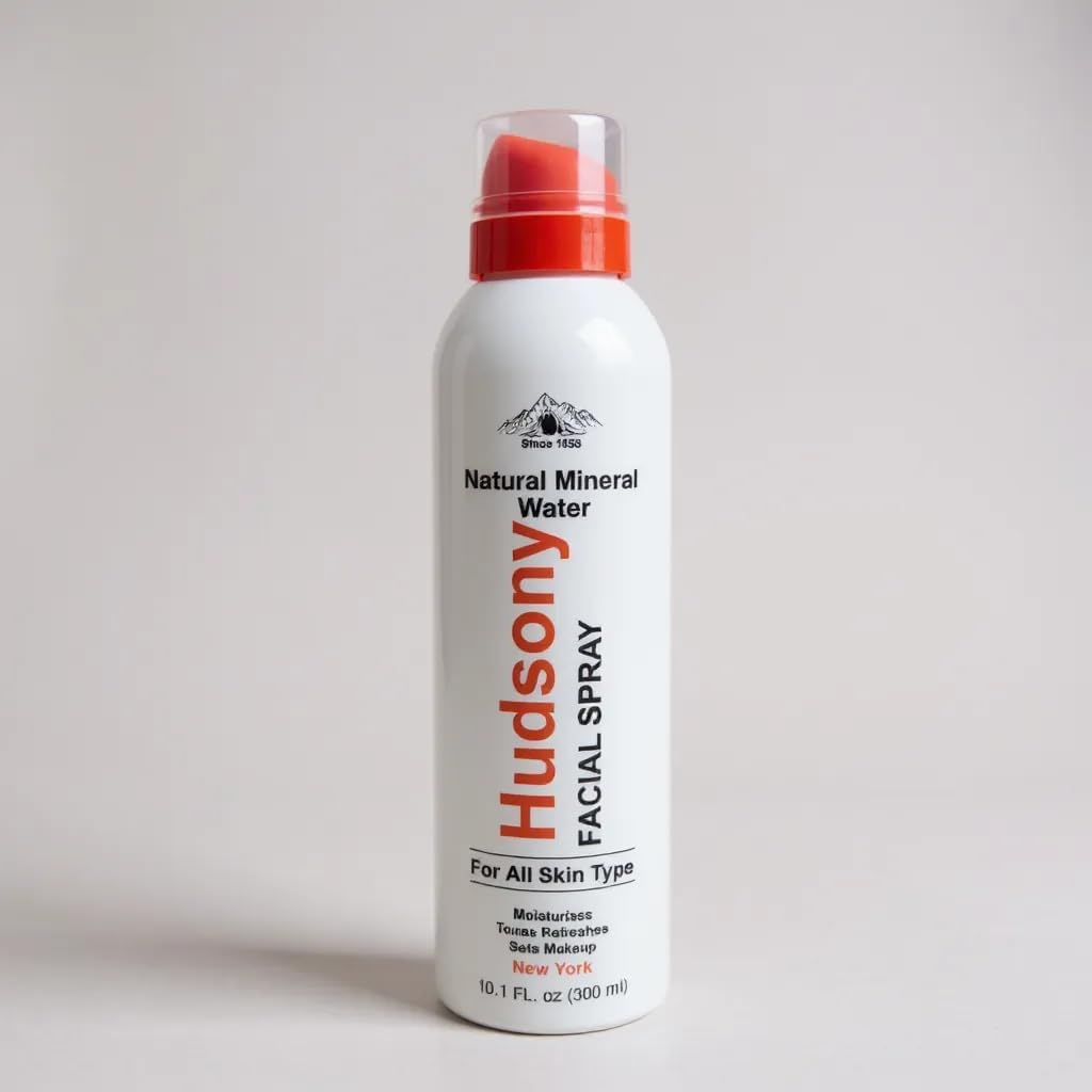 Facial Spray - Hydrating Mineral Water Mist for Face & Skin - Refreshes Makeup, Sets, & Tones - Daily Skincare Essential for Hydration and Moisturizing