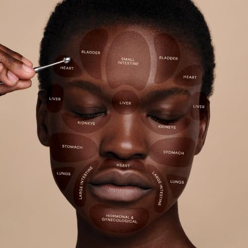 WILDLING Reflexology Spoon | Multi-Purpose Reflexology Facial Spoon | Functional Skincare Scoop + Reflexology Tip to Firm Skin, Release Tension + Balance Energy Flow I 100% Stainless Steel