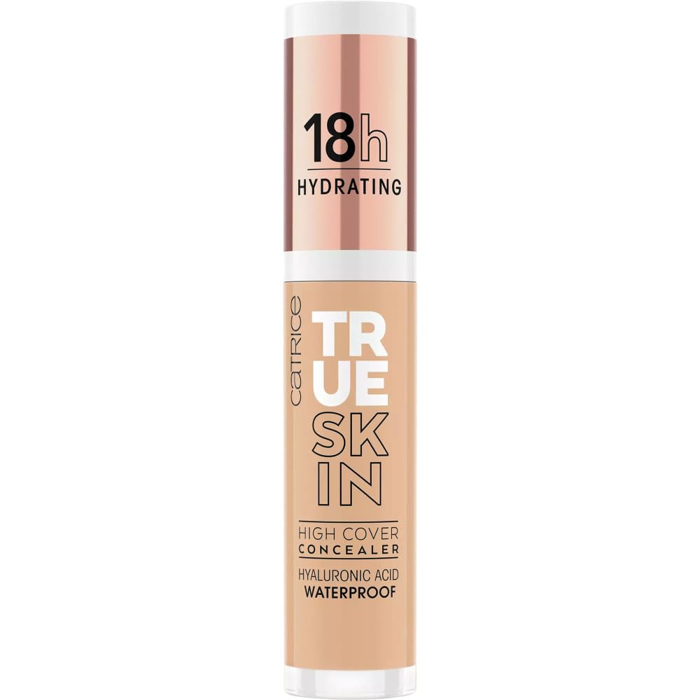 Catrice | True Skin High Cover Concealer (039 | Warm Olive) | Waterproof & Lightweight for Soft Matte Look | With Hyaluronic Acid & Lasts Up to 18 Hours | Vegan, Cruelty Free