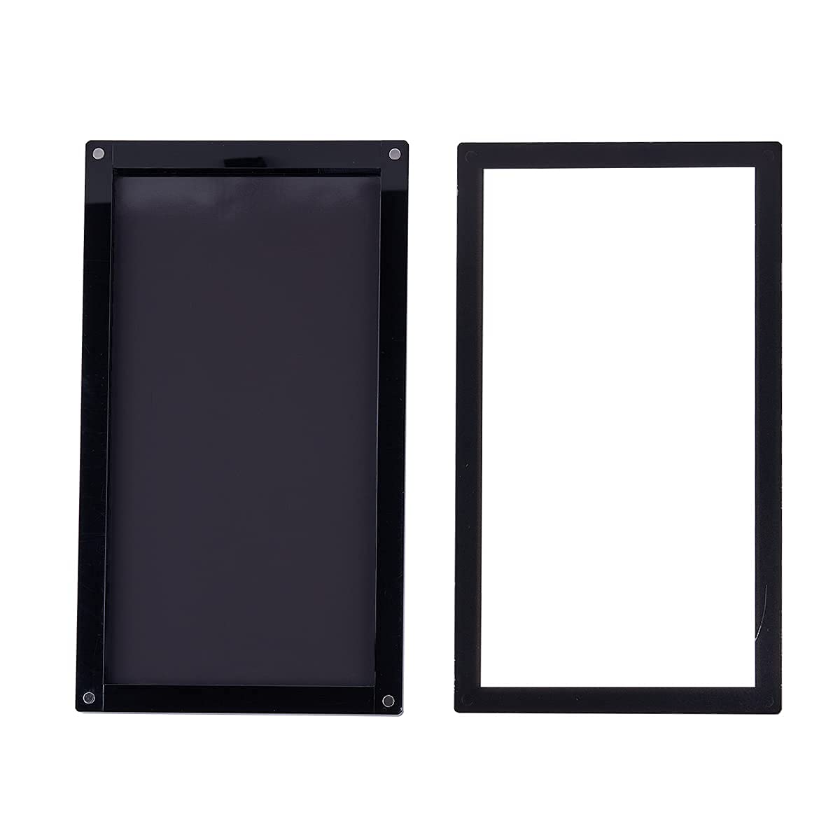 Acrylic magnetic Makeup Palette Empty Eyeshadow Palette with Magnet Clear Window