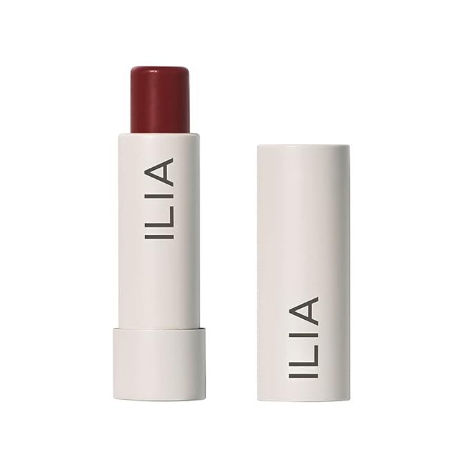 ILIA - Balmy Tint Hydrating Lip Balm | Non-Toxic, Cruelty-Free, Moisturizing + Sheer, Buildable Lip Color (Lady, 0.15 oz | 4.4 g)