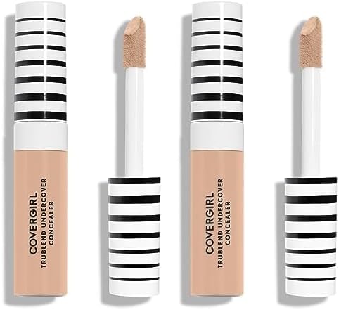 COVERGIRL TruBlend Undercover Concealer, Classic Ivory, 0.33 Fl Oz (Pack of 2)