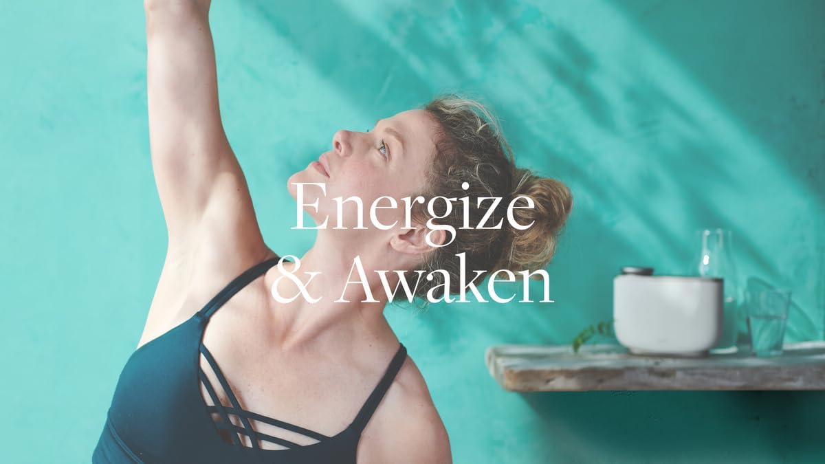 Aera Mini Revive Essential Oil Aromatherapy Home Fragrance Scent Refill - Notes of Juniper Berry, Rosemary and Grapefruit - Works with Aera Mini Diffuser, Mini Scent Capsule Size