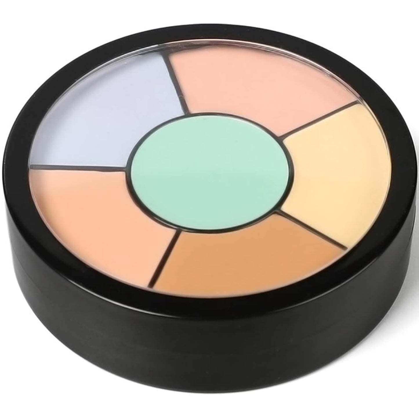 Cream Concealer Palette-6 Color Makeup Contour Kit-Professional Blemish Face Conceal Correct Contouring Highlighter Pallet-Base Foundation Beauty Sleek Cream Make Up Concealer Palette (Deep)