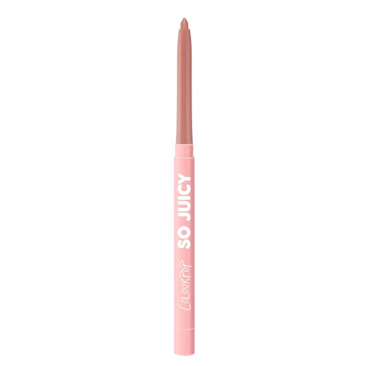 ColourPop So Juicy Plumping Lip Liner with Peptides - Long Lasting Lip Liner for Visibly Plumped & Shaped Lips - Enriched with Smoothing Ceramides & Peppermint - Love That (0.01 oz)
