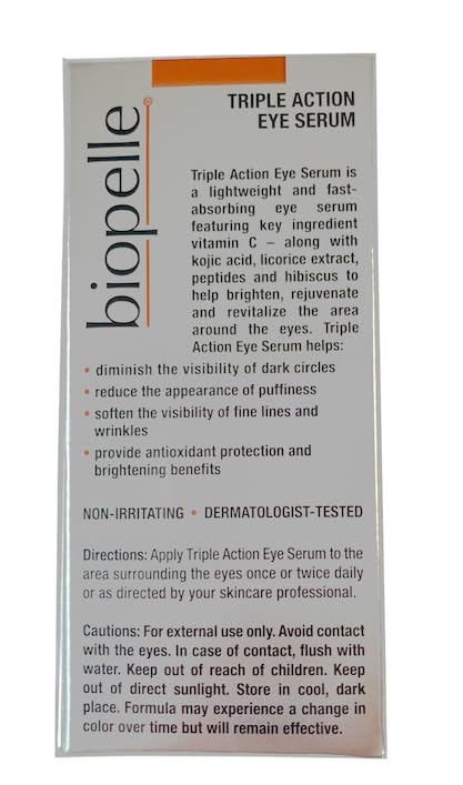 Biopelle Triple Action Eye Serum