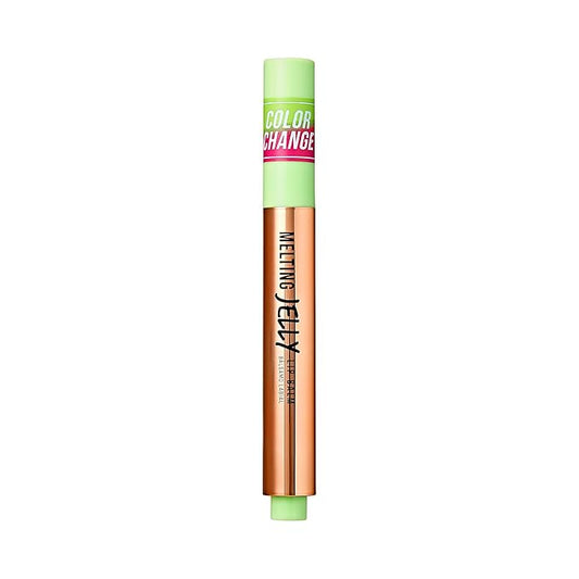 KISS NEW YORK Professional Melting Jelly Lip Balm, High Shine & Moisturizing Lip Stick, Long Lasting, Plumping Effect Look, Non-Sticky & Not Cakey, Easy Application & Natural Coverage (Color Change)