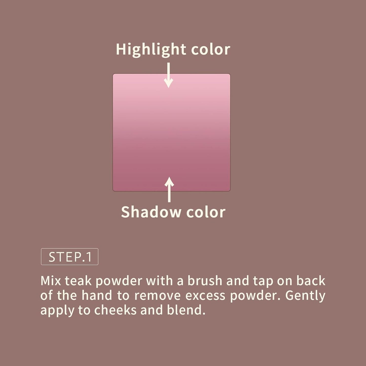 Angel Gradation Blushes 5g Lone Wear Shimmer Millefee Powder Palette for Beauty Cheek