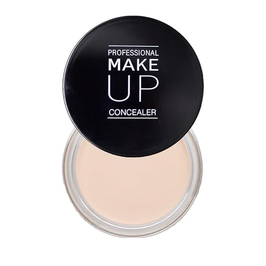 7 Color Solid Concealer Full Coverage Correcting Cream Concealer Waterproof Long-lasting Under Eye Concealer for Dark Circles Color Corrector Pro Concealer (Color 01)