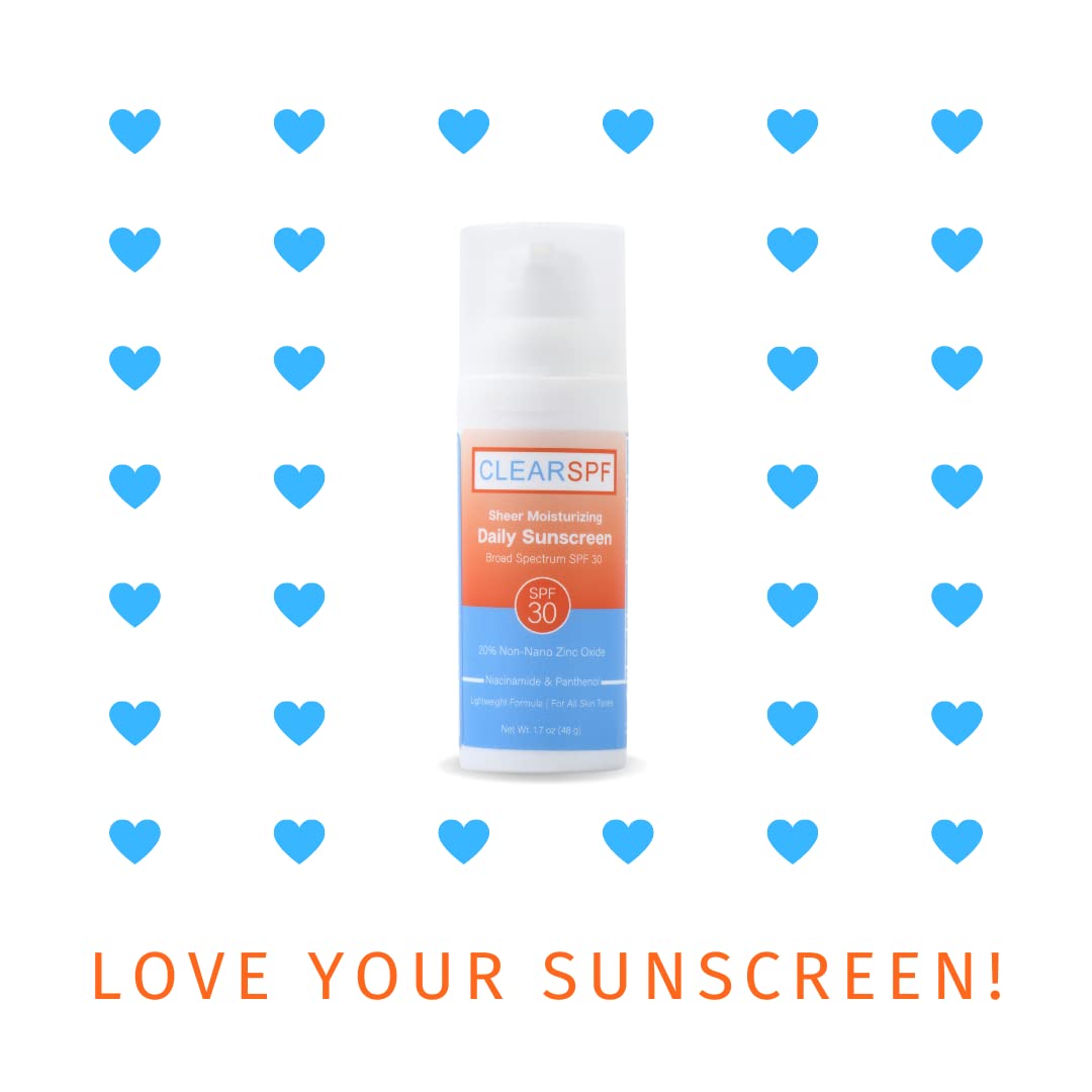 ClearSPF Daily Moisturizing Sunscreen (Sheer)