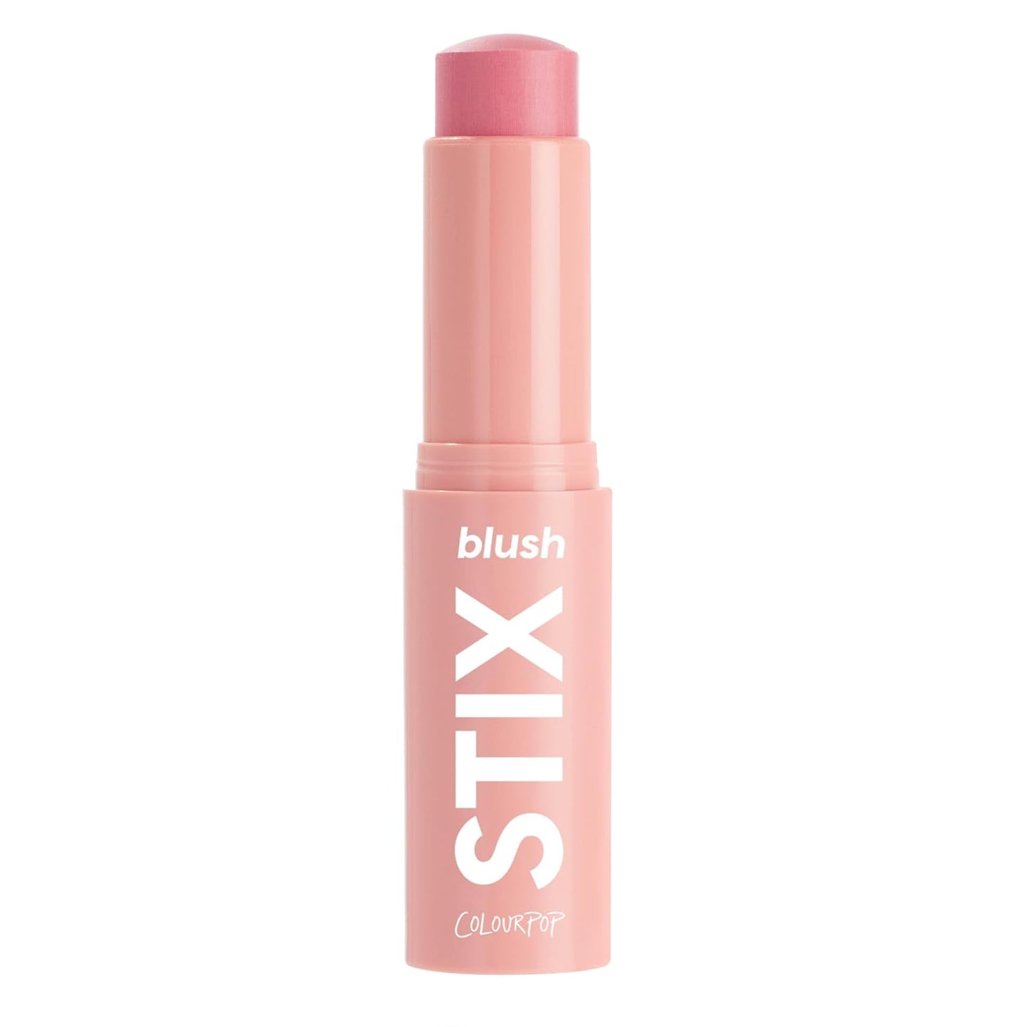 ColourPop Blush Stix - Cream Blush Stick with a Blendable, Hydrating Formula and Natural, Skin-Like Finish - Buildable Cream Blush for Cheeks, Eyes & Lips - Cool It (0.28 oz)