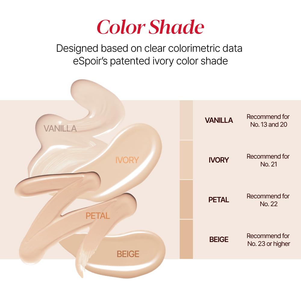 Espoir Be Velvet Fluid Foundation #23 Beige 1.05oz | Luxurious Velvet Finish | Thin, Dense Coverage Matte Foundation | Long-Lasting Hydrated Radiance Liquid Foundation | Korean makeup Foundation