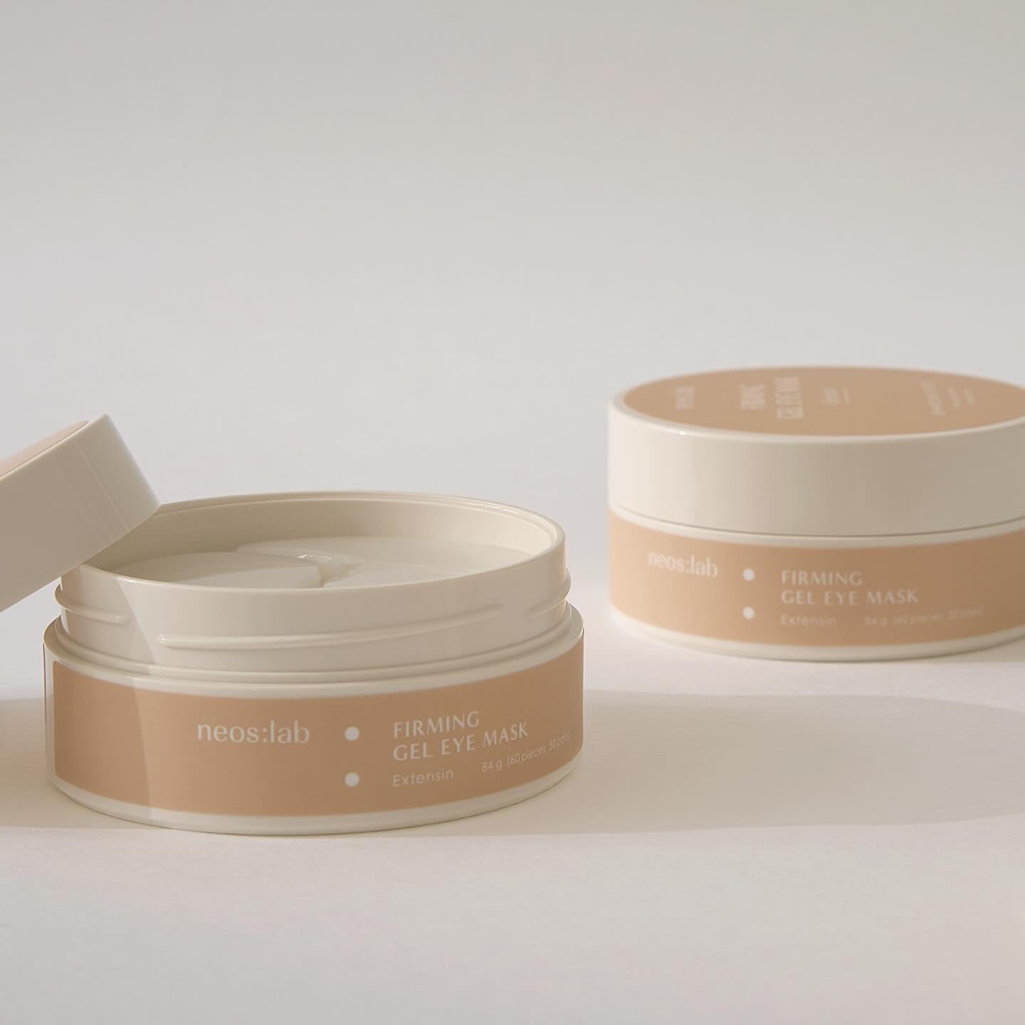 Firming Gel Eye Mask 60ea (30pairs) - Refreshing Hydrogel Eye Patch with Collagen, Peptide, Rice Ceramide, Lactobacillus Ferment for a Firm Eye Area, Reduces Fine Lines, Eye Bags, Puffy Eye