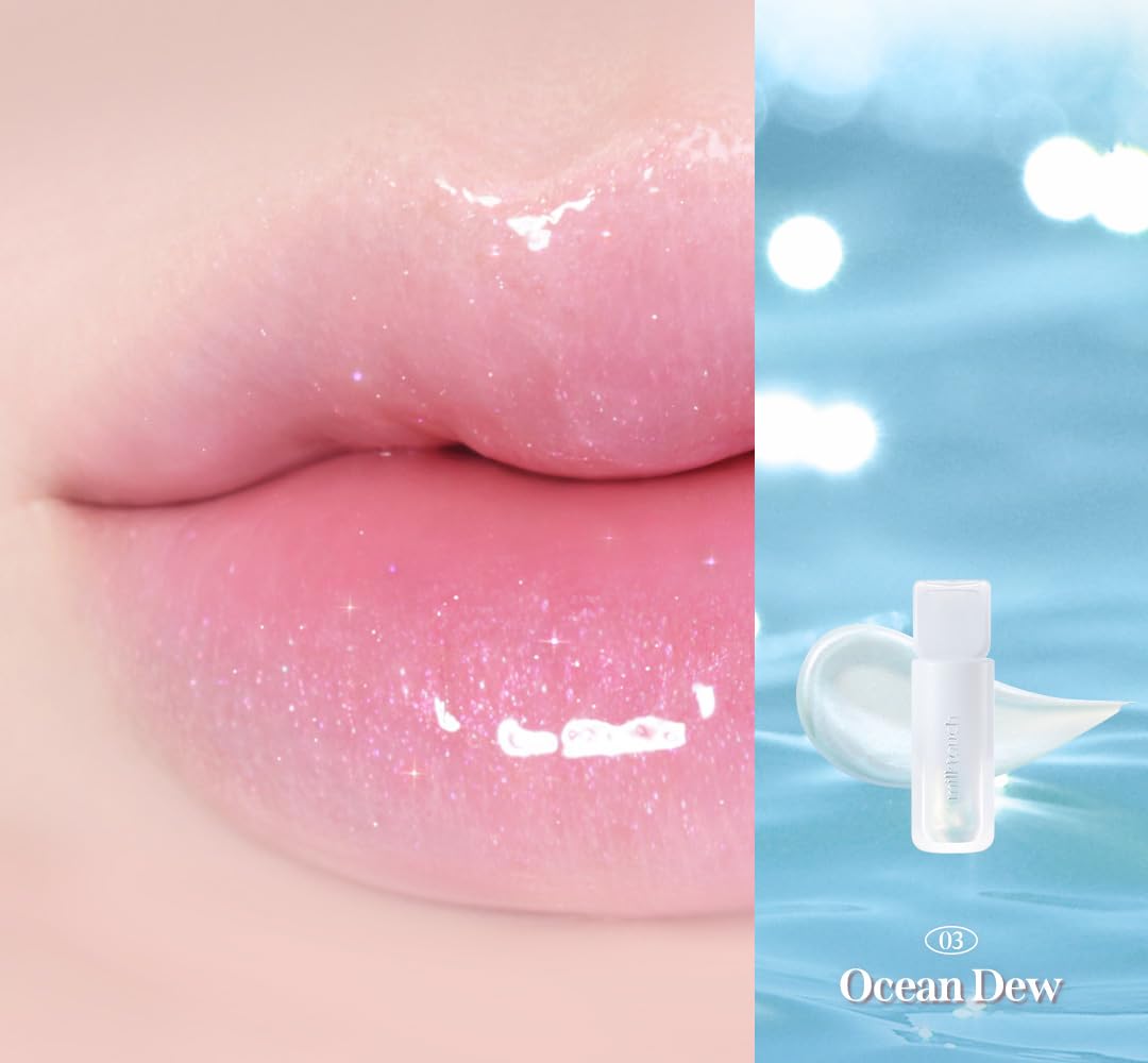 MILKTOUCH Dew Stain Sheer Lip Gloss (03 Ocean Dew, 0.14 Fl Oz (Pack of 1))