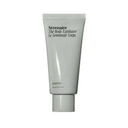 Nécessaire The Body Exfoliator. Eucalyptus. AHA/BHA/PHA. Resurface Skin. Smooth KP and Rough Patches. Hypoallergenic. Dermatologist-Tested. 180 ml / 6.1 fl oz