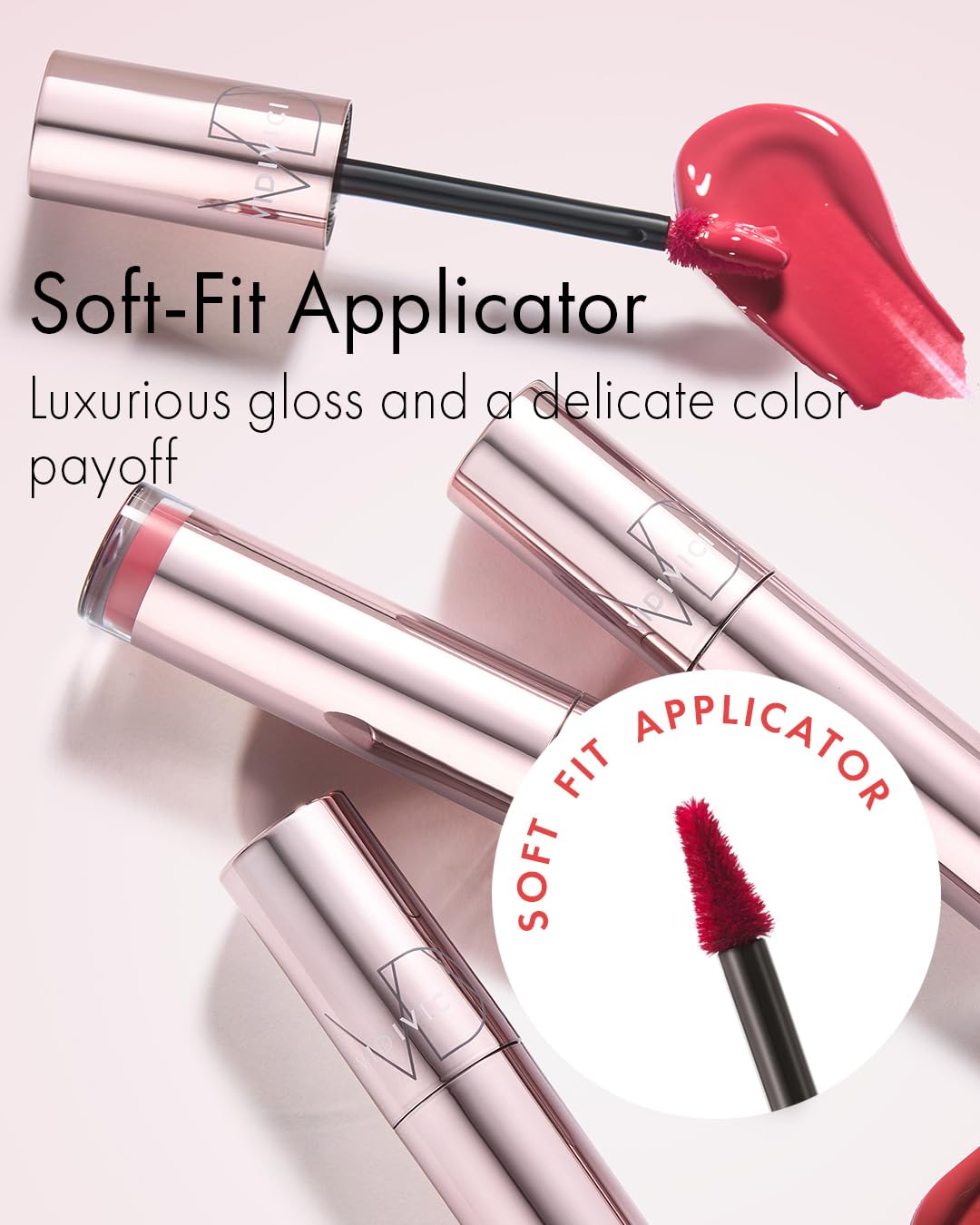 VIDIVICI Millennial Tint Glit - Transfer Proof Moisture Korean Lip Tint with Long-Lasting Color, Lightweight Water Jelly Texture, Hydrating & Smudge-Free Lip Stain, 0.13oz (09 SALTED PEACH)