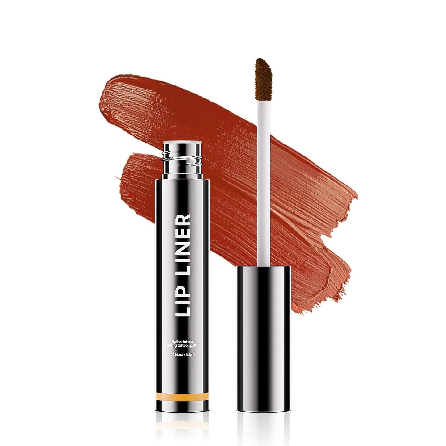 Lip Stain Peel Off - Lip Liner Long-wear & Waterproof Moisturizing Lip Stain with Matte Finish, Transfer-Proof, Non-Stick Cup Lip Tint Stay On All Day (Nude)