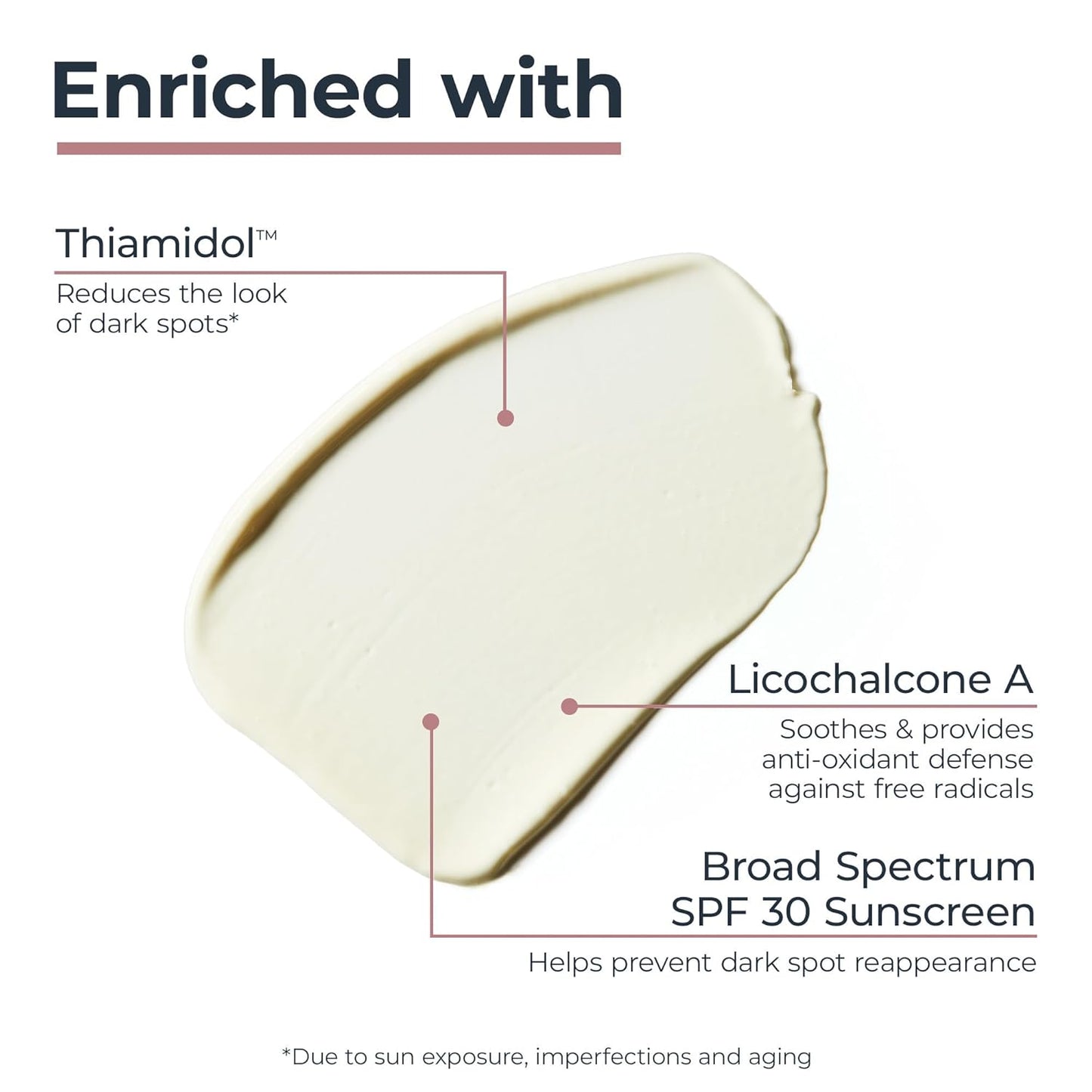 Eucerin Radiant Tone Daily Face Lotion with SPF 30, Dark Spot Corrector with Thiamidol, Face Moisturizer Helps Visibly Reduce the Look of Persistent Dark Spots, All Skin Types, 1.7 Fl Oz Bottle