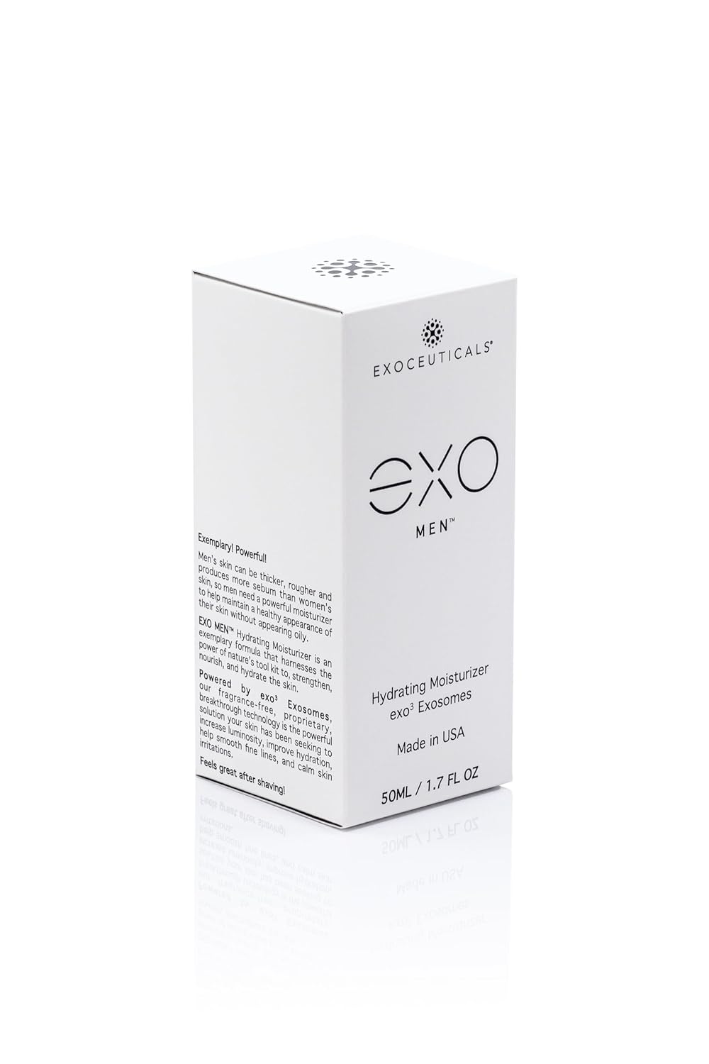 EXO MEN™ - Hydrating Moisturizer | Deeply Moisturize and Revive Dry Skin | Anti-Aging Facial Skin Care | Innovative Exoxome Skin Care Solutions 50ML | (1.7 fl oz.)