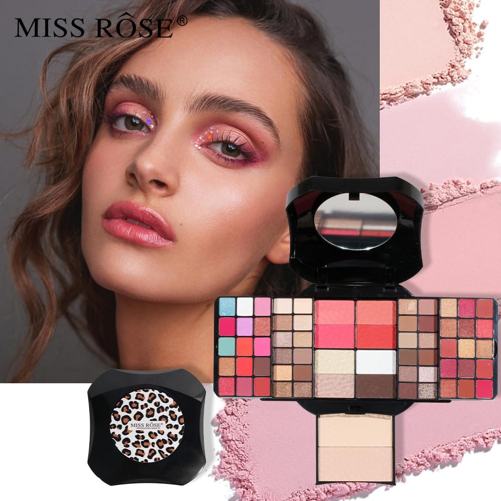 64 Colors cosmetic Kit Makeup Kit For Teens Make up Kits For Girls Makeup Palette Eyeshadow Makeup Mirror For Women Gift