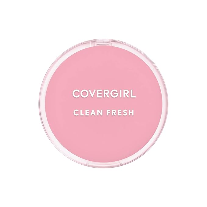 COVERGIRL Clean Fresh Pressed Powder, Rich, 0.35 Oz