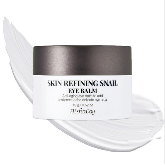 Elishacoy Advanced Snail Mucin Eye Cream, Brightening Eye Cream for Fine Lines and Dark Circles, No Animal Testing, K-Beauty Korean Skincare