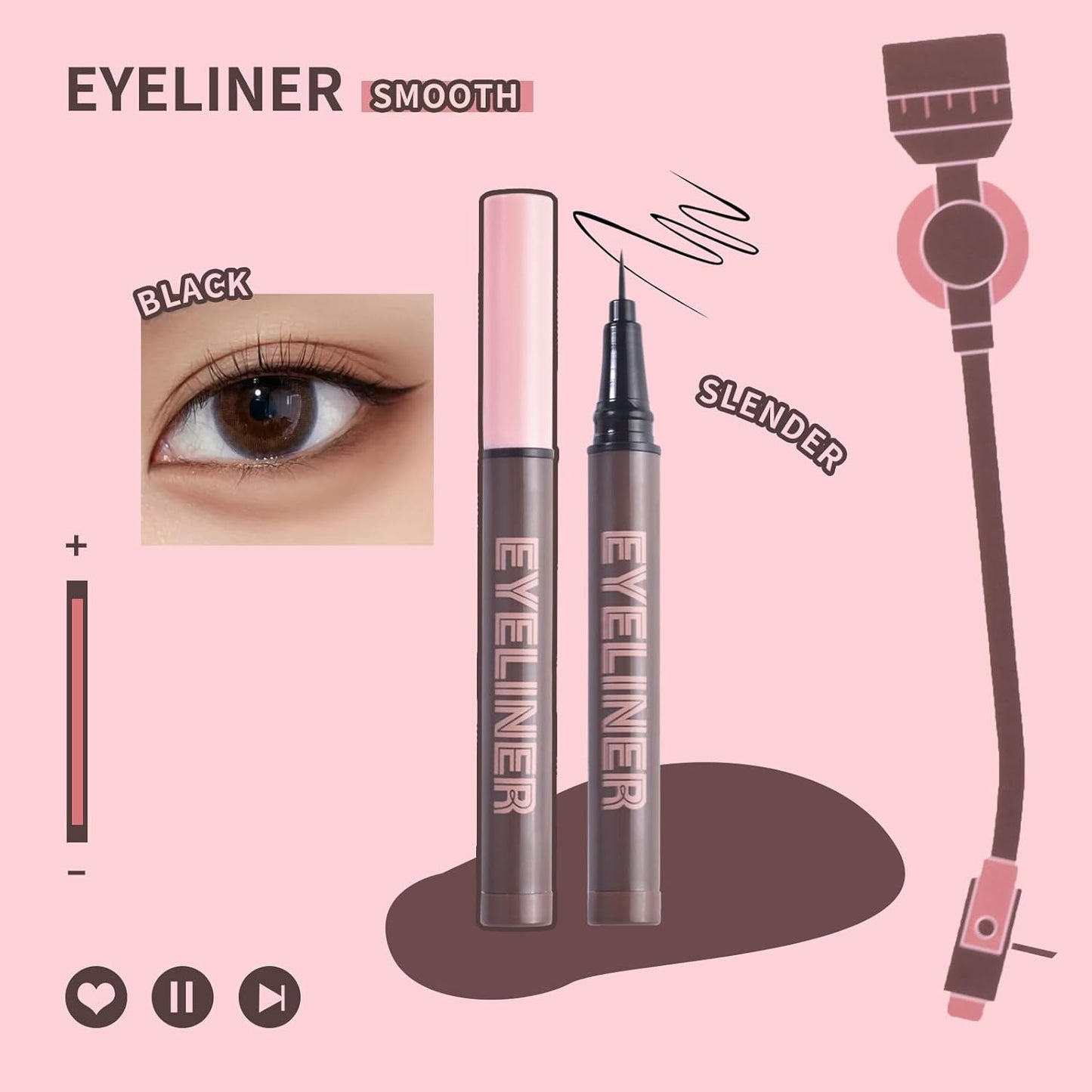 LAMUSELAND Makeup Kit for Women Girls Full Kit, 9 Pieces All in One Professional Makeup Gift Set for Beginner, include Lipstick, Eyebrow, Eyeliner, BB Cream, Powder, Mascara (B)