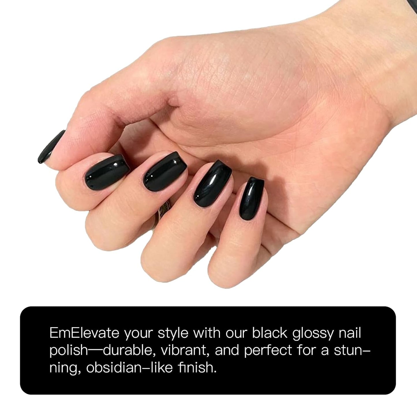 9D Cat Eye Gel Nail Polish Set, 15ml Obsidian Black Cat Eye Gel, Includes Silicone Handle Cylinder Magnetic Stick for Mesmerizing 9D Effects