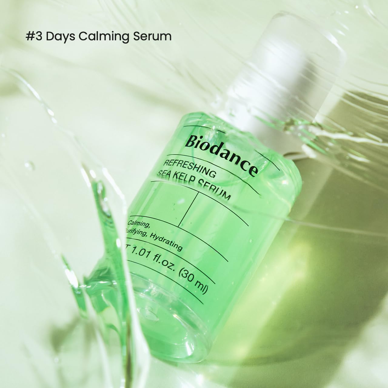 BIODANCE Refreshing Sea Kelp Serum, Oil & Sebum Control, Calming Serum for Oily & Combination Skin, Korean Skincare | 1.01 fl.oz x 1 ea