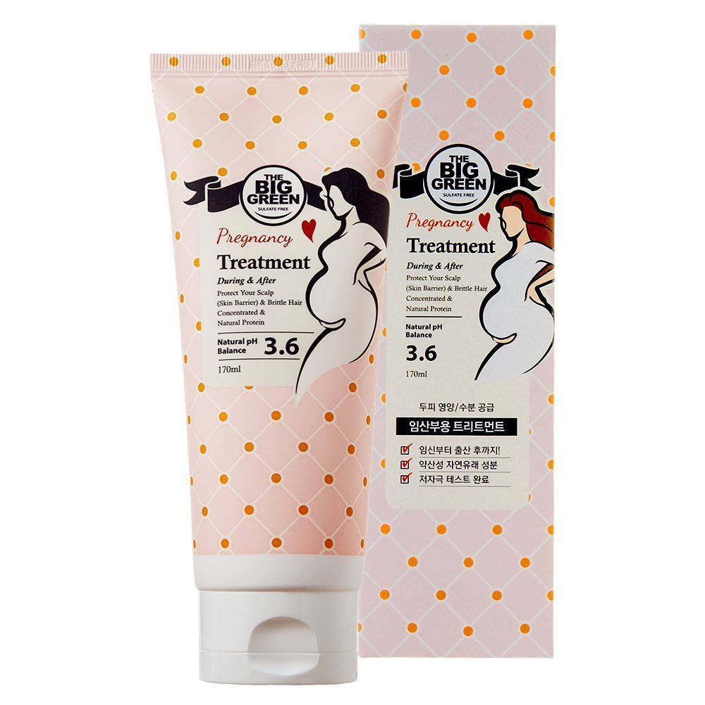 Big Green Pregnancy Treatment 170ml- Natural Ingredients-Chemical Free-Dry & Damaged-Moisturizing & Hydrating