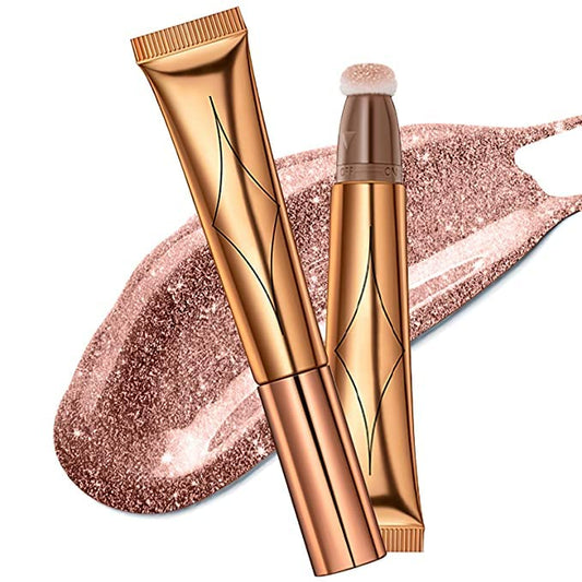 Blush Dreams Contour Beauty Wand, Liquid Face Concealer Contouring Stick with Cushion Applicator, Long Lasting Smooth Natural Matte Finish, Lightweight Blendable Super Silky Cream Contour Stick (Rose Gold Highlighter (H2))