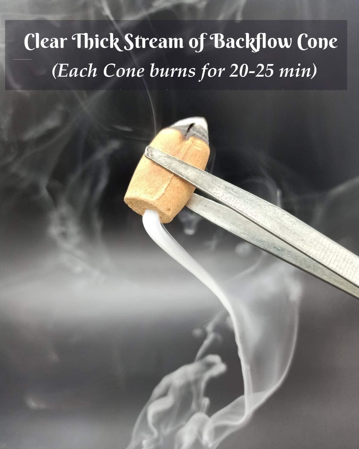 Hem Backflow Incense Cones Variety - Large Pack 240 Cones + 6 Type| Palo Santo, Lavender, Sandalwood, White sage, Patchouli & Dragons Blood