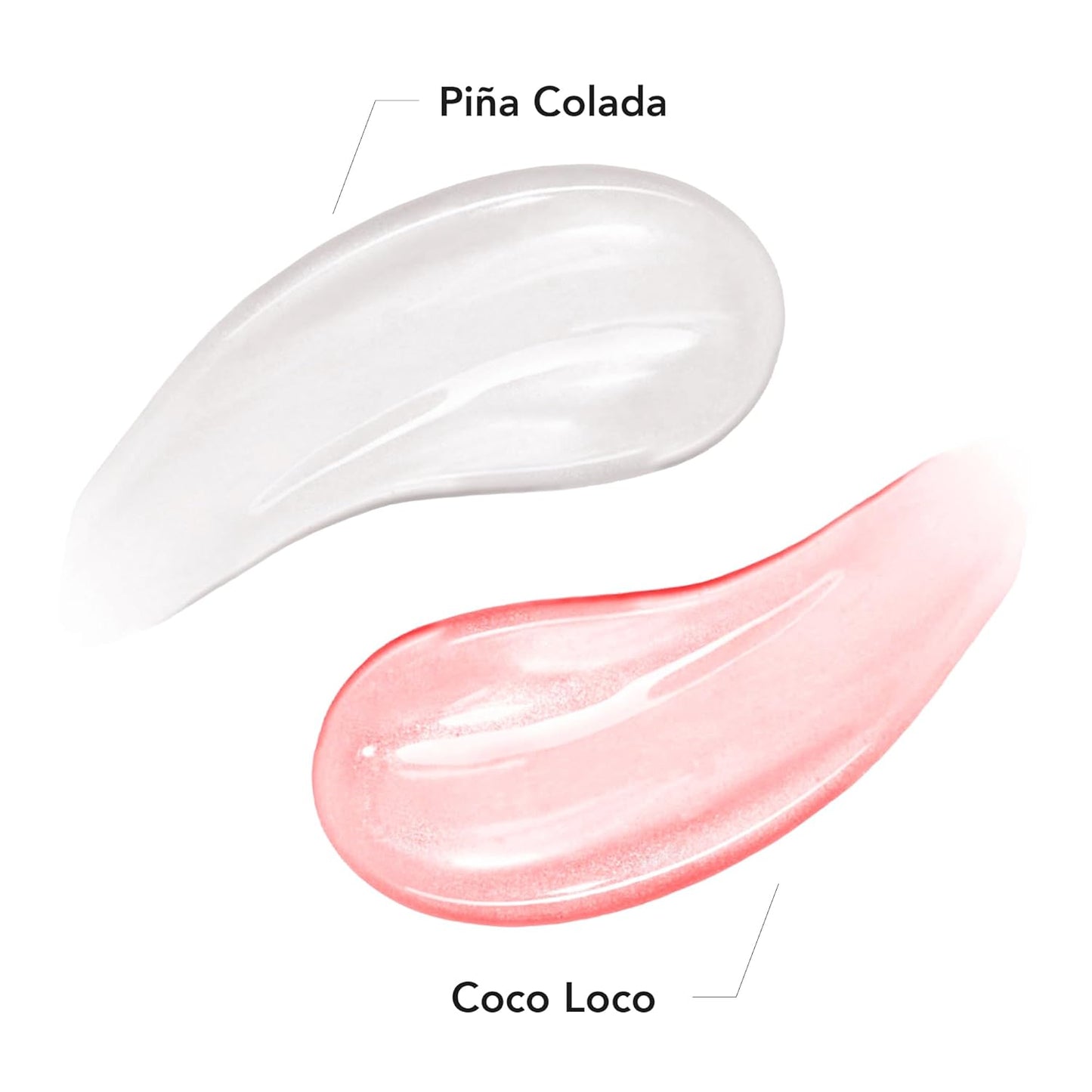 Coconut Lip Oil | Clear Transparent Lip Treatment with Coconut Oil | Moisturizing Lip Oil | Vegan & Cruelty Free Lip Oil | 99% Natural Lip Oil | Piña Colada 5 ml (Transparent)