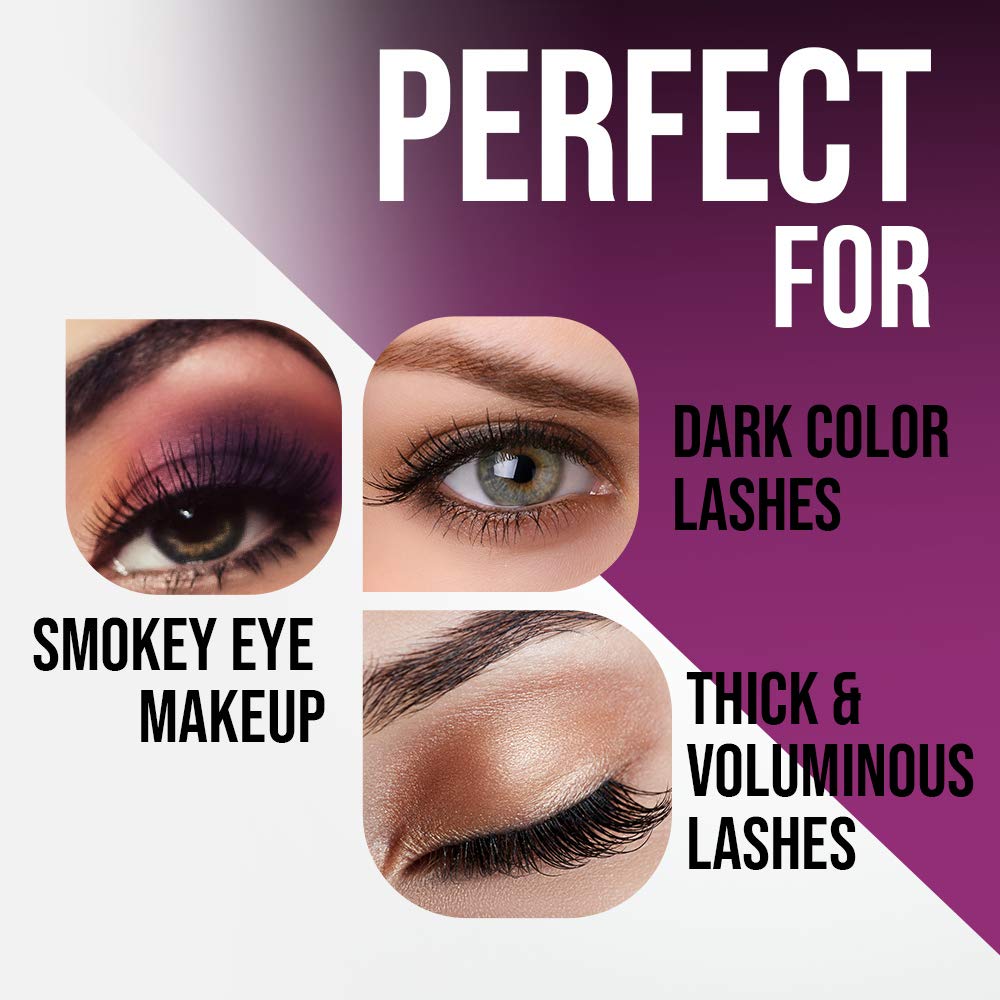 DUO Quick-Set Eyelash Glue Dark Tone – Waterproof Lash Adhesive for False Lashes, Long-Lasting, Fast-Drying Duo Lash Glue, 0.18 oz, 2-Pack