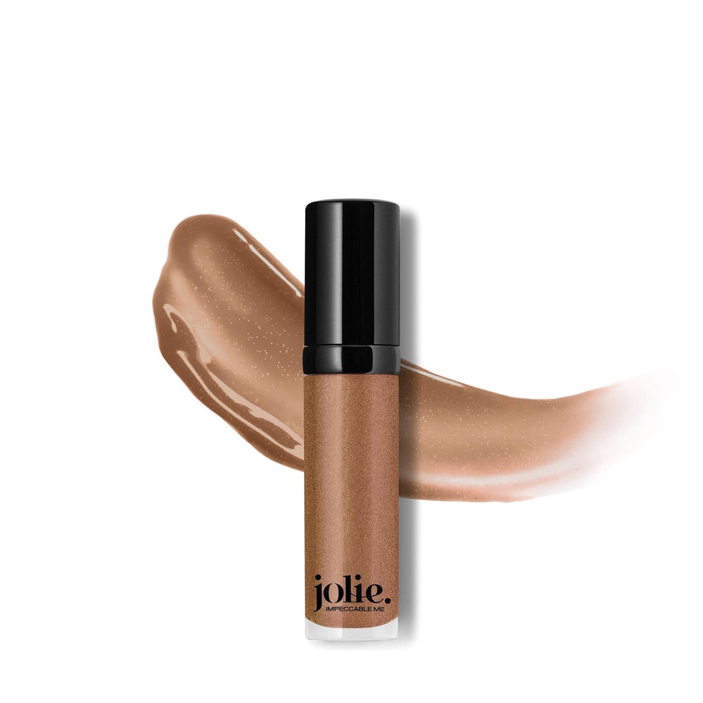 Jolie Super Hydrating Luxury Lip Gloss - Intense pigment W/Superior Shine (Cacao)